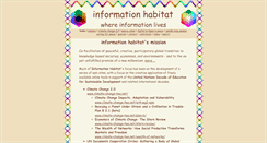 Desktop Screenshot of information-habitat.net